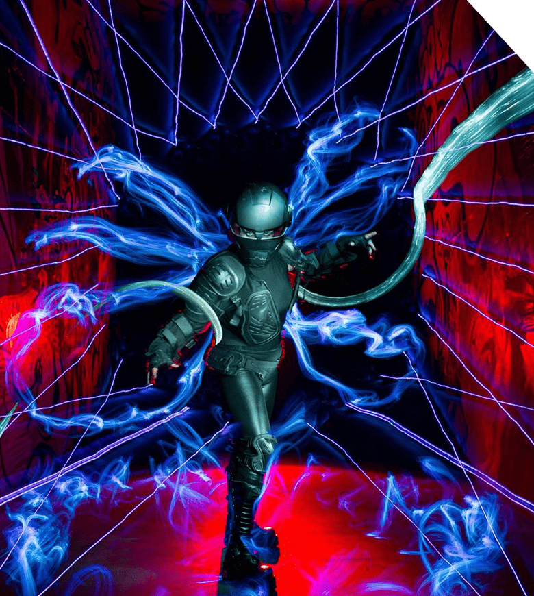light painting fan zones